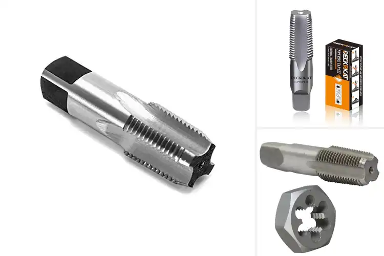 Detailed view of Best 1/2-Inch NPT Pipe Tap: Fix Threads Effortlessly
