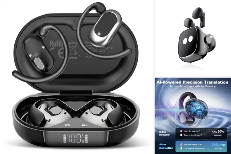 Detailed view of Best AI Call Earbuds