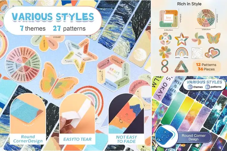 Detailed view of Best Anxiety Stickers: Top 10 Picks for Instant Calm & Focus