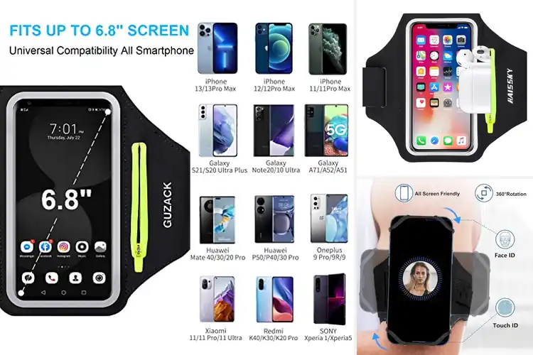 Detailed view of Best Armbands for Phones: Top 10 Picks for Secure Workouts