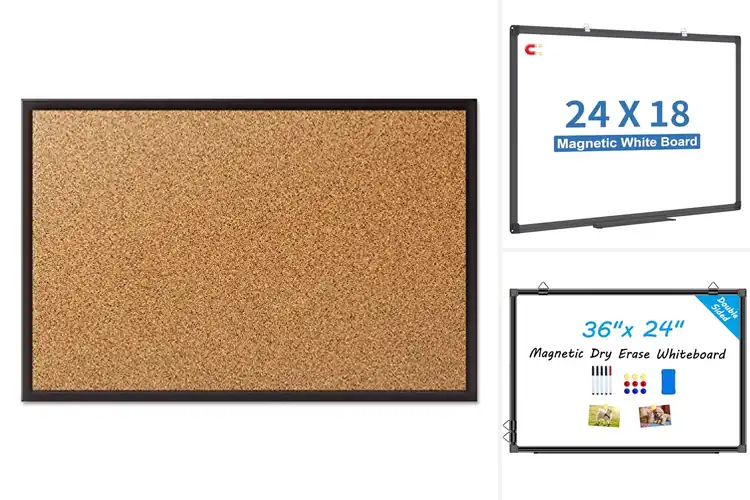 Detailed view of Best Black Aluminum Frame Board