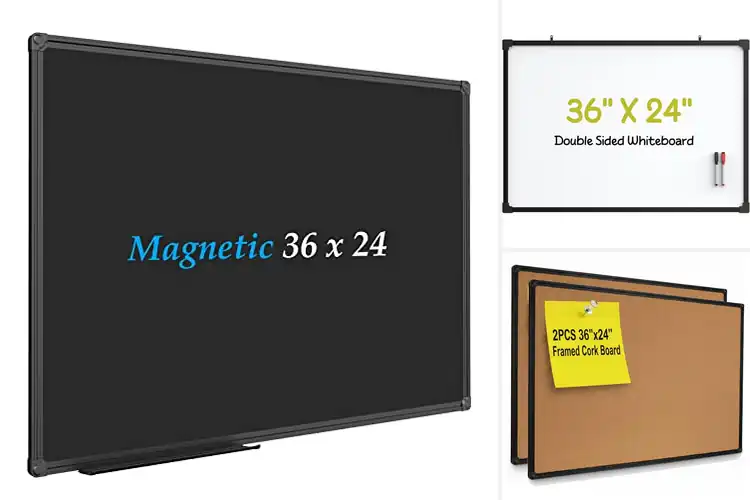 Detailed view of Best Black Aluminum Framed Boards