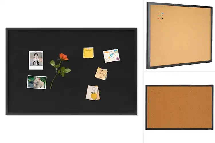 Detailed view of Best Black Framed Boards: Style & Organization