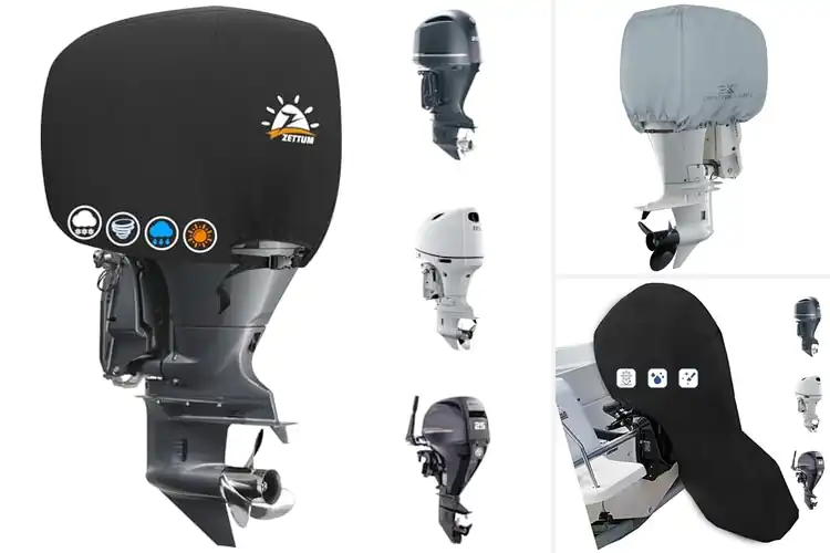 Detailed view of Best Boat Motor Covers