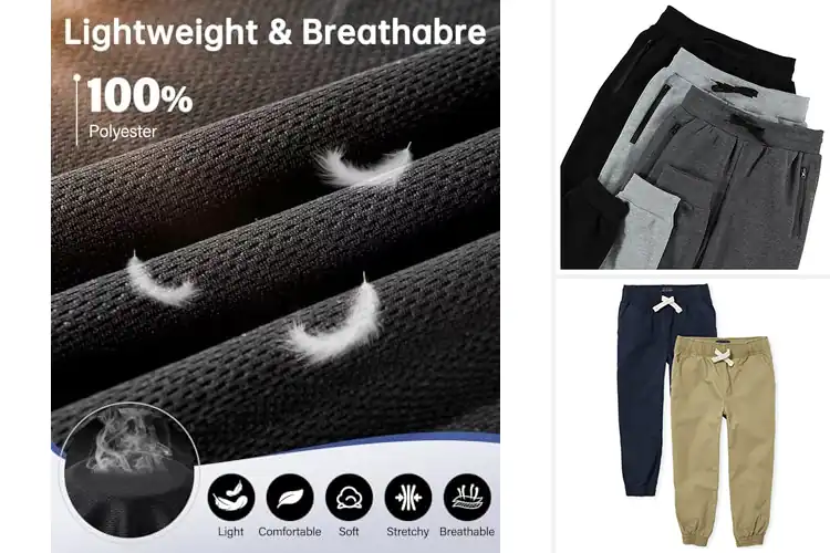 Detailed view of Best Boys Jogger Pants: Ultimate Guide for Active Boys