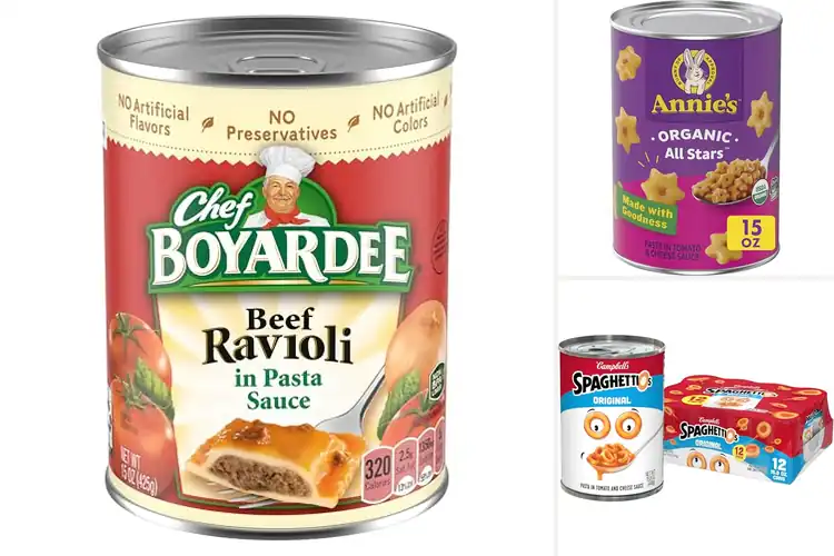 Detailed view of Best Canned Pasta Dishes for Quick, Comforting Meals