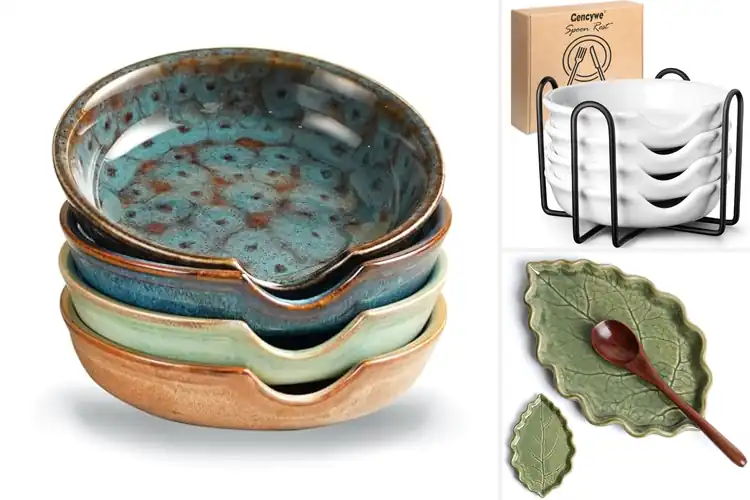 Detailed view of Best Ceramic Spoon Rests