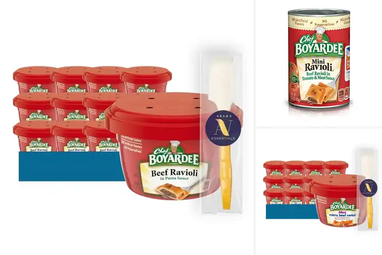 Detailed view of Best Chef Boyardee Quality Ravioli