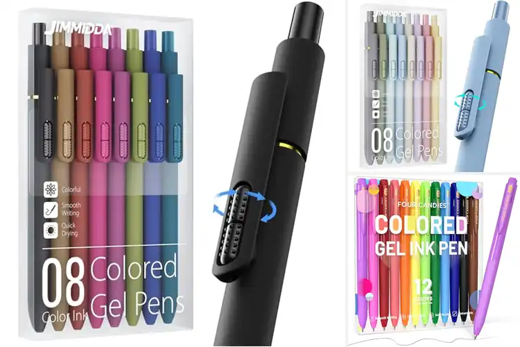 Detailed view of Best Colored Ink Pens For Coloring
