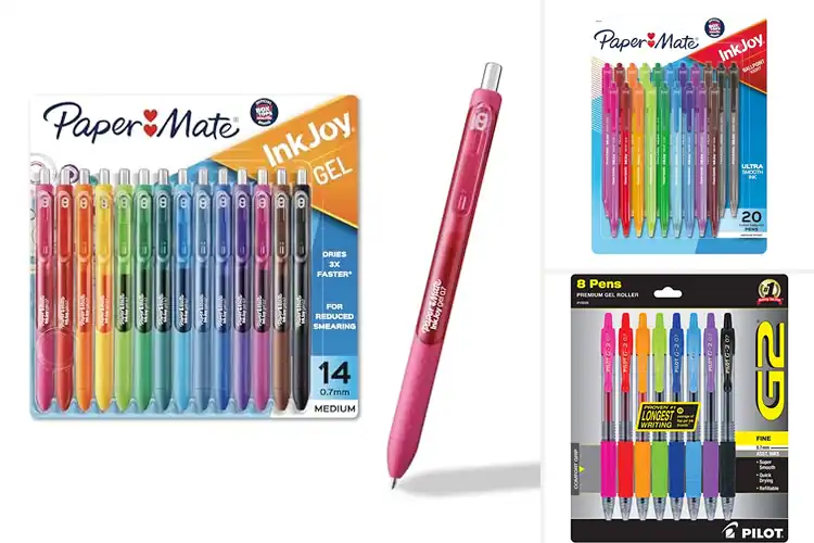 Detailed view of Best Colored Pens For Note Taking