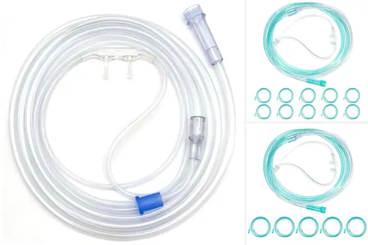 Detailed view of Best Crush-Resistant Oxygen Tubing Cannula