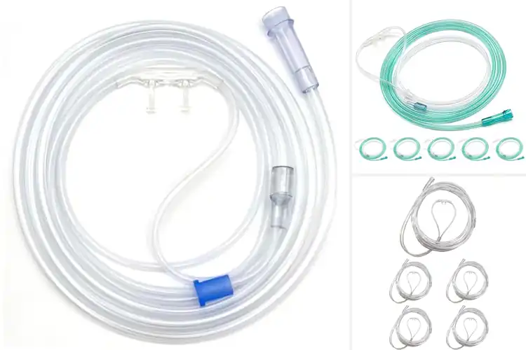 Detailed view of Best Curved Prong Cannulas for Comfortable Oxygen Therapy