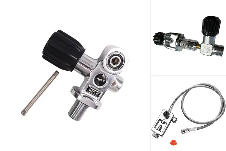 Detailed view of Best Diving Air Tank Valves
