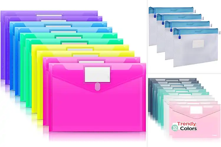 Detailed view of Best Document Storage Pouches: Top 10 Secure & Stylish Picks