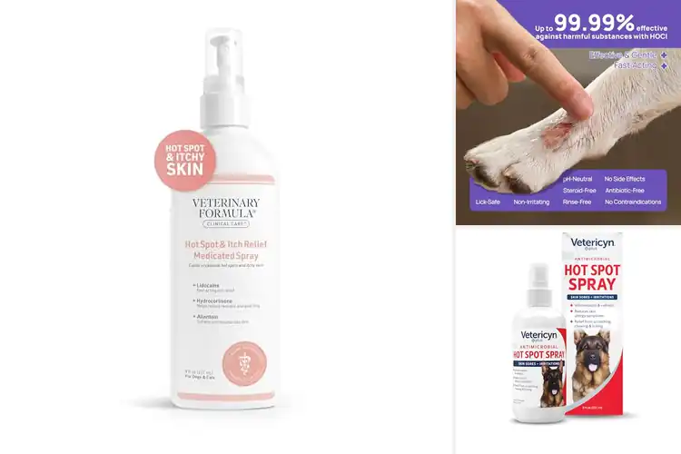 Detailed view of Best Dog Hot Spot Treatments: Soothe & Heal