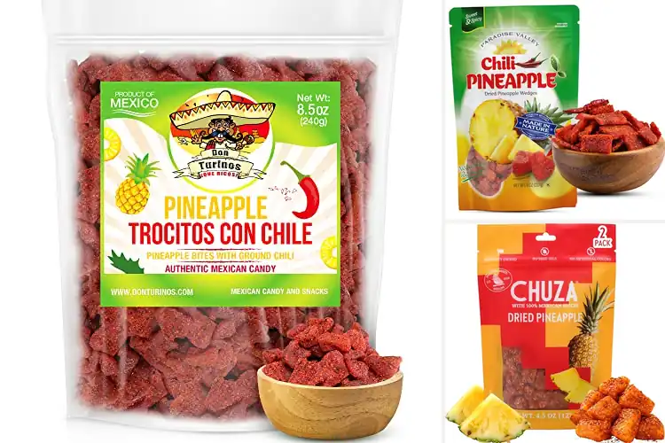 Detailed view of Best Dried Spicy Pineapples: Sweet & Fiery Snack Delight