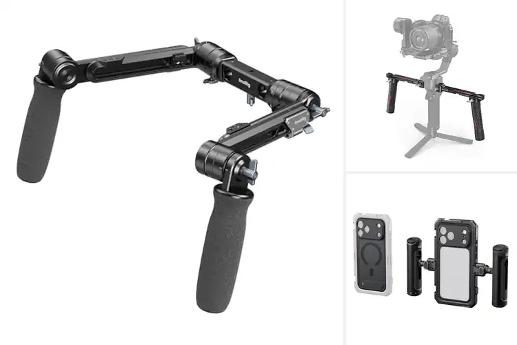 Detailed view of Best Dual Handle Rigs for Smooth, Steady Filming