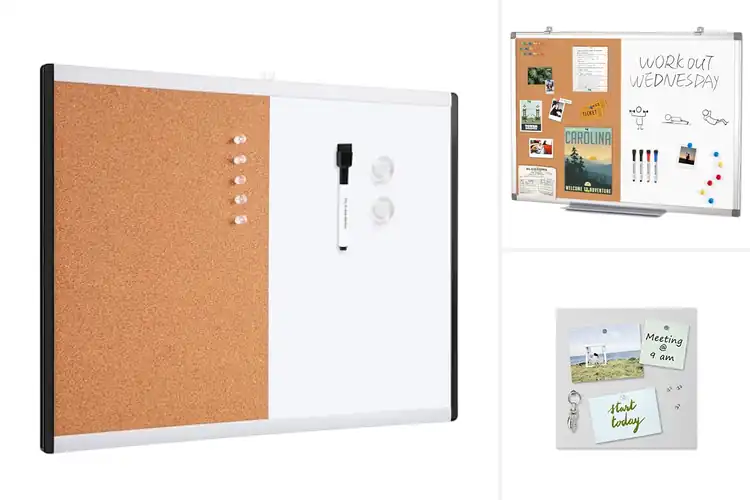 Detailed view of Best Dual-Surface Wall Boards: Organize & Create Seamlessly