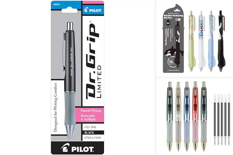 Detailed view of Best Ergonomic Gel Pens