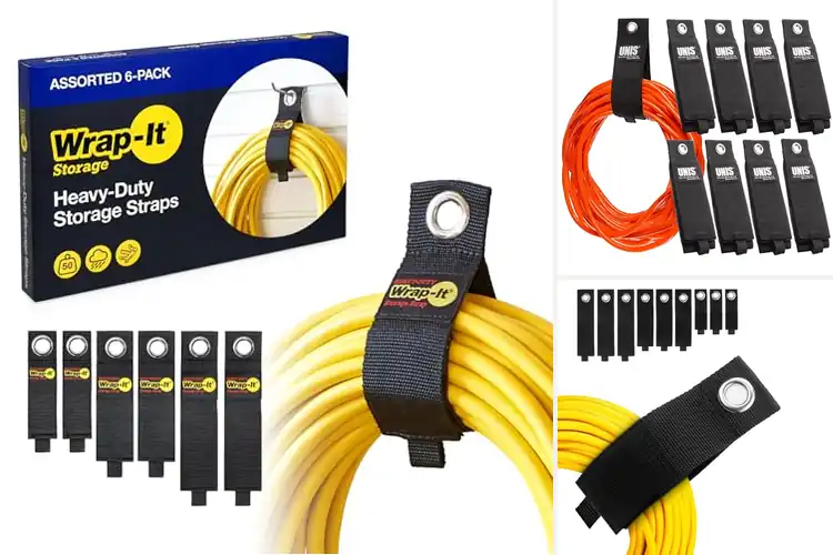 Detailed view of Best Extension Cord Storage Straps: 10 Easy Picks