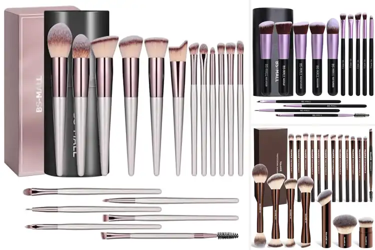 Detailed view of Best Face Makeup Brush Sets: Flawless Beauty Made Easy