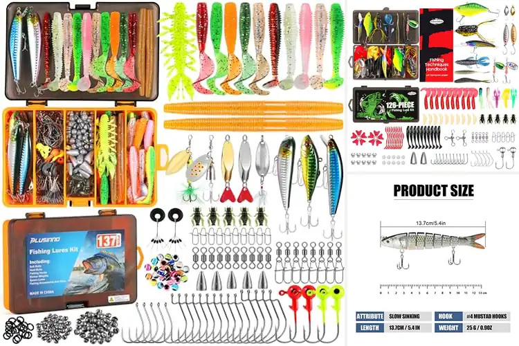 Detailed view of Best Fishing Lures: Reel in Success with Expert Picks