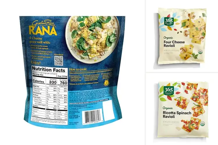 Detailed view of Best Frozen Raviolis