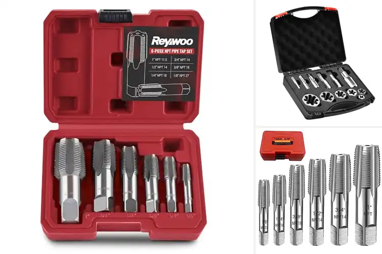 Detailed view of Best Hardened Pipe Tap Sets