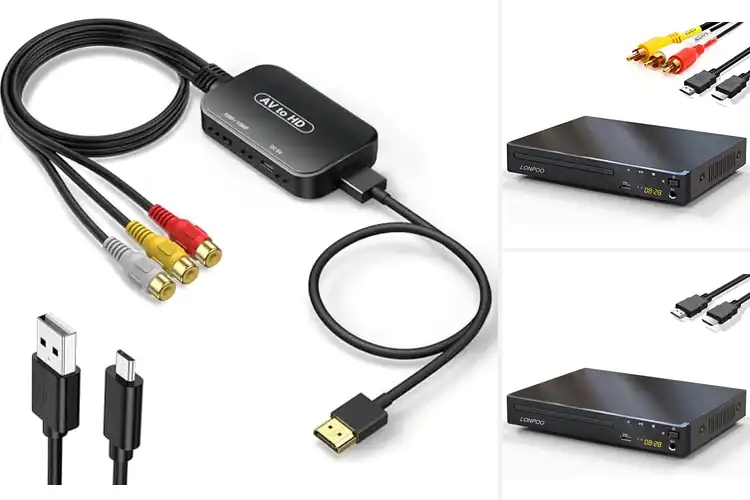 Detailed view of Best HDMI AV Cable Included