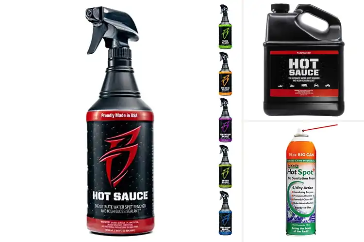 Detailed view of Best Hot Spot Removers
