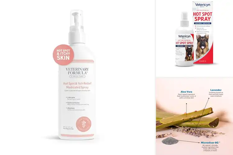 Detailed view of Best Hot Spot Sprays For Pets: Soothe Itchy Skin Fast