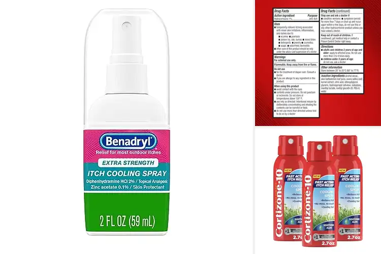 Detailed view of Best Itch Relief Sprays