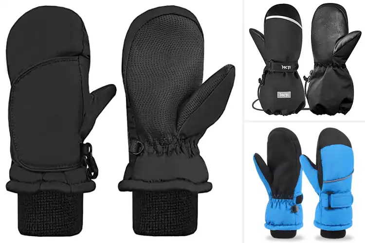 Detailed view of Best Kids Ski Mittens