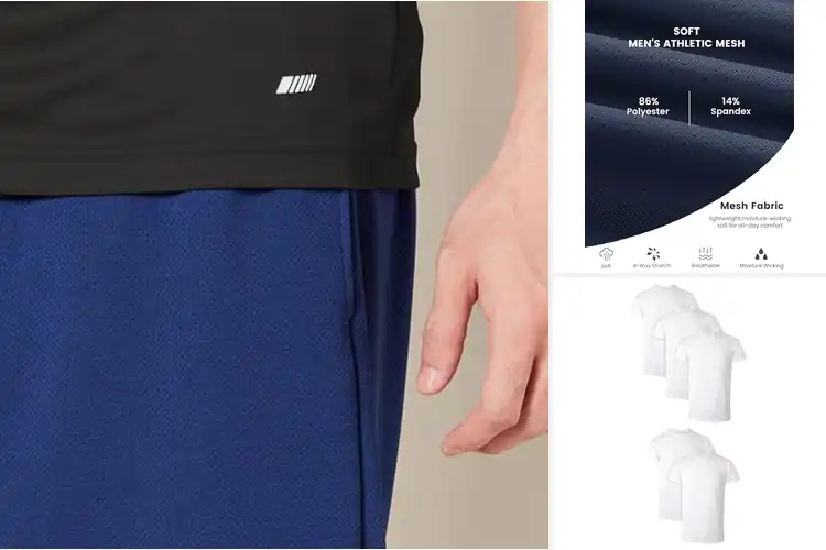 Detailed view of Best Moisture Wicking Performance