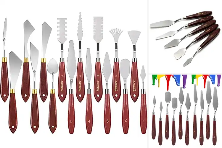 Detailed view of Best Palette Knives Sets