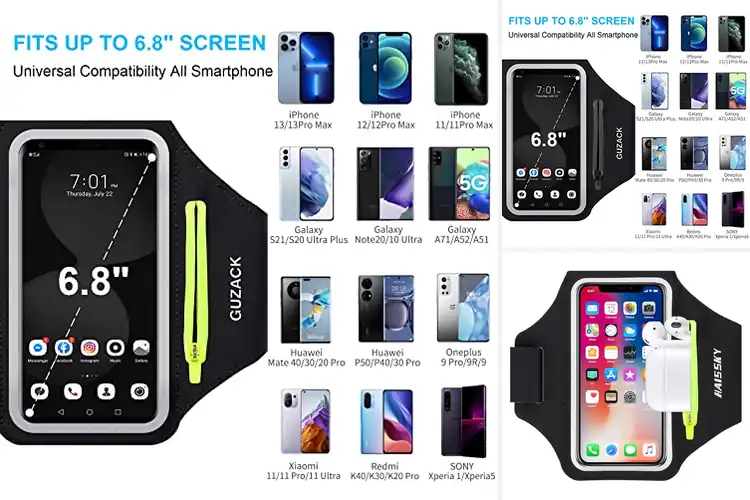 Detailed view of Best Phone Carry Armbands: Top 10 Picks for Secure Workouts