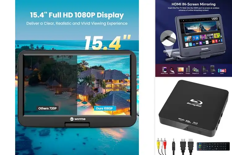 Detailed view of Best Portable Blu-ray HD DVD Player