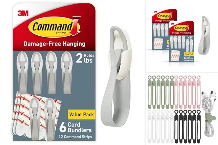 Detailed view of Best Power Cord Bundlers for a Cleaner, Tangle‑Free Space