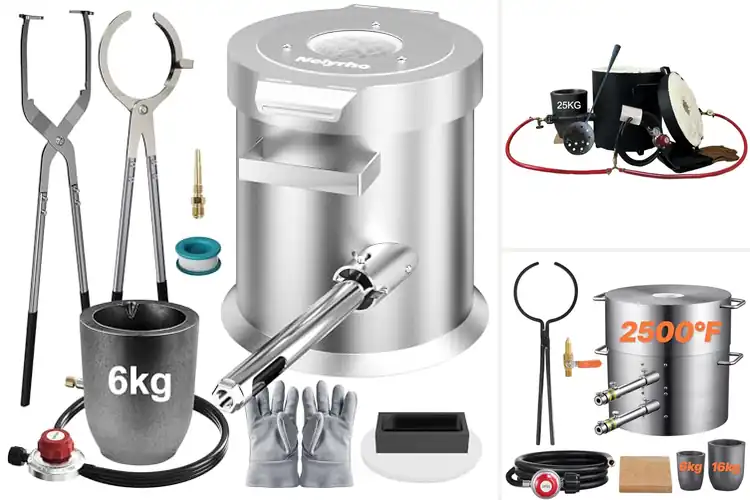 Detailed view of Best Propane Melting Furnaces