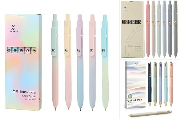 Detailed view of Best Quick Drying Gel Pens