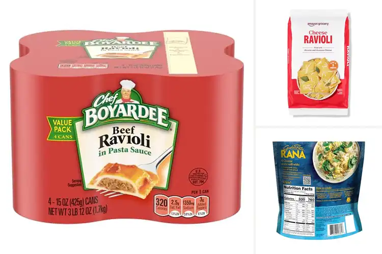 Detailed view of Best Raviolis