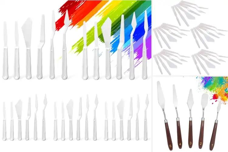 Detailed view of Best Reusable Palette Knives