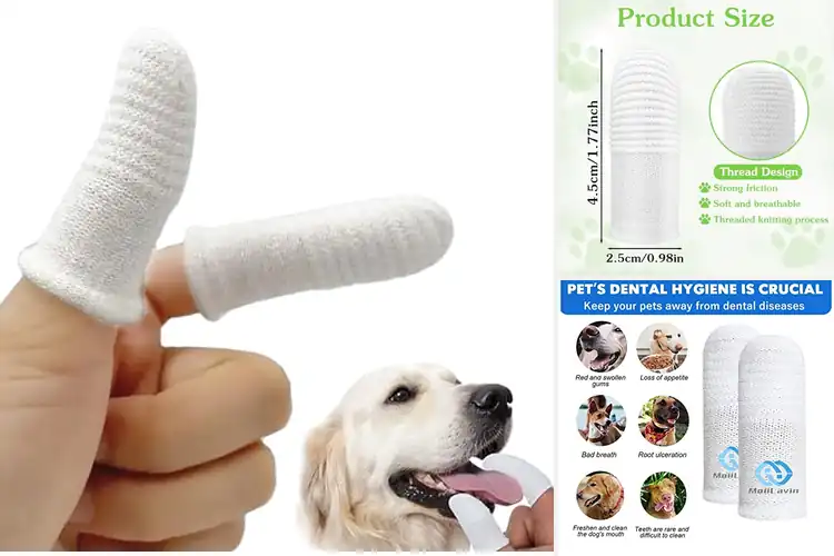 Detailed view of Best Reusable Pet Toothbrushes