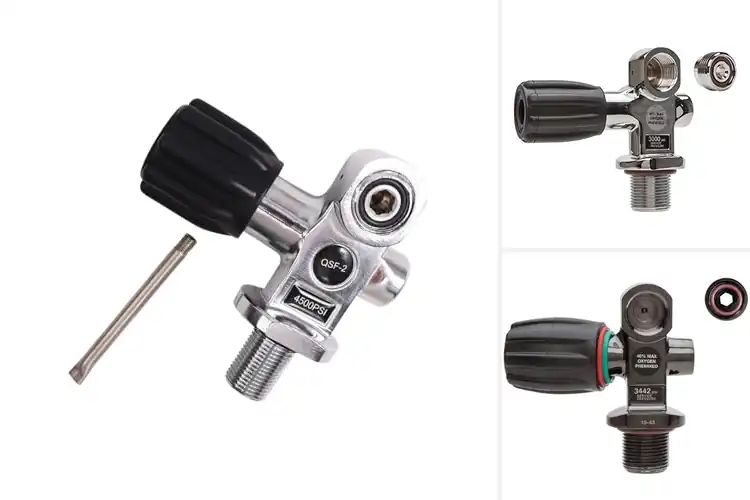 Detailed view of Best Scuba Tank Valves