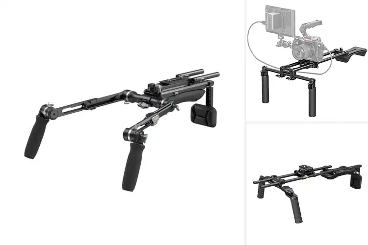 Detailed view of Best Shoulder Rigs for Smooth, Steady Filming