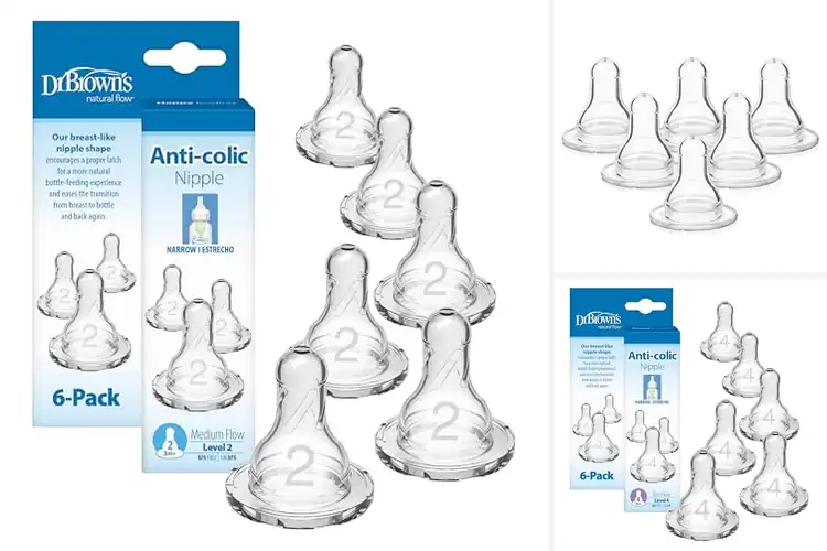 Detailed view of Best Silicone Baby Bottle Nipples