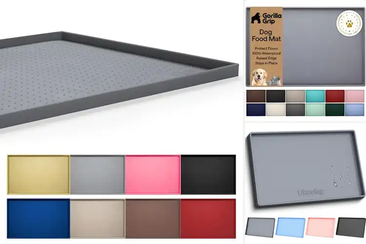 Detailed view of Best Silicone Pet Mats for Cleaner, Easier Mealtimes