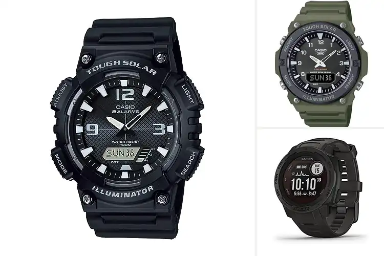 Detailed view of Best Solar Charging Watches