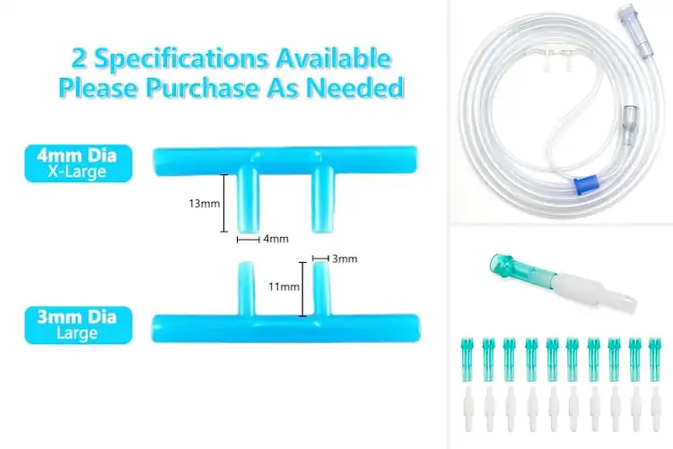 Detailed view of Best Standard Connector Nasal Tubes