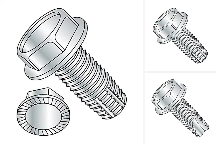 Detailed view of Best Steel Thread Cutting Screws for Strong Fastening